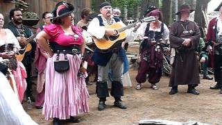 Bawdy Buccaneers sing Mingalay Boat song at the Winslowshire finale June 26th 2011 [upl. by Killarney843]