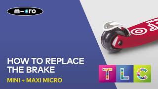 How To Replace The Brake On A Mini Micro Or Maxi Micro Scooter  Micro Scooters [upl. by Alleuqcaj700]