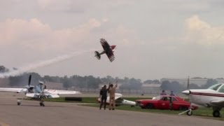 Incredible Horsepower Plane Hangs by its Prop Literally Hovering HD [upl. by Asilehc]