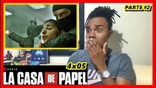 🏡 LA CASA DE PAPEL 4 Capítulo 5  PARTE 2 ⚡quot5 MINUTOS ANTESquot⚡  VÍDEO REACCIÓN [upl. by Sandye]