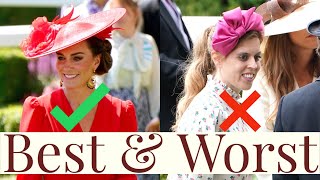 Royal Ascot Fashion 2023  Kate Middleton Princess Beatrice Queen Camilla Zara Phillips [upl. by Quarta606]