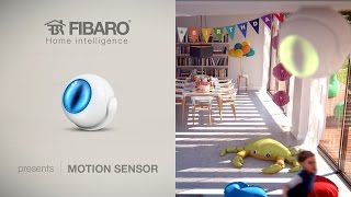 FIBARO Motion Sensor  detect motion and automate your smart home [upl. by Caron]