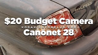 Episode 3 20 Budget Film Camera Canonet 28 on Kodak ColorPlus200 test roll [upl. by Vince]