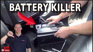 Heres Why Your Car Battery Keeps Draining [upl. by Aicilf]