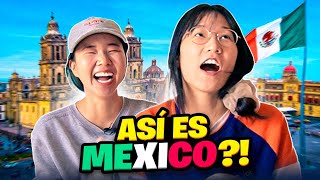 México no era DESIERTO COREANA conociendo México por PRIMERA VEZ  Chingu Amiga [upl. by Enaed]