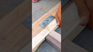 Amazing Bed Clamp Fitting with Nail shorts trending bed clamp fitting woodworking official [upl. by Irtimid]