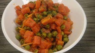 Gajar Matar ki Sabzi [upl. by Euqnomod]