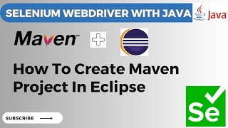 How to Create Maven Project in Eclipse [upl. by Elias945]