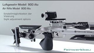 Luftgewehr Modell 900  Einstellmöglichkeiten der Visierung [upl. by Acnalb]