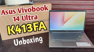 Asus VivoBook 14 K413Fa Laptop Unboxing  Asus Thin amp Light Weight 2020 New Laptop Unboxing [upl. by Ennej645]