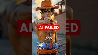 One piece liveaction gone hilariously wrong  NG CLIPS ai onepiece luffy runway NG [upl. by Vick]