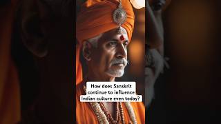 How does Sanskrit continue to influence Indian culture even today [upl. by Nilats750]