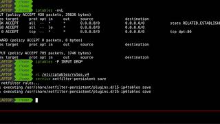 How to manage iptables with netfilter persistent [upl. by Grieve226]