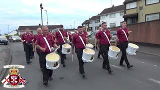 Castlederg Young Loyalists Old Boys FB 7  11th Night in Castlederg 2024 [upl. by Egres90]