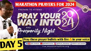 DAY 5 Pray your way into 2024 MFM Dr Olukoya Nigeria Crossover Prayers 27 Minutes to Midnight 2024 [upl. by Ynaiffit]