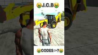 JCB cheat code in indian bike driving 3d game shorts [upl. by Ahsinit]