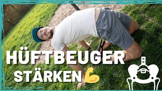 Hüftbeuger stärken  2 effektive Übungen [upl. by Vadnee]