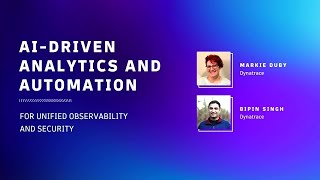 AI Driven Analytics and automation for unified observability and security [upl. by Cerellia]