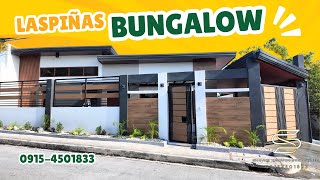 Las pinas Bungalow 5 bedroom house and lot for sale  2 or 3 Car Garage  CORNER LOT BRAND NEW [upl. by Malinin]