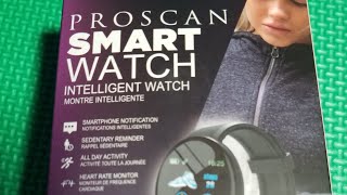 Proscan Smartwatch Unboxing [upl. by Ainos]