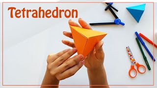 How to Make a Tetrahedron [upl. by Jeana]