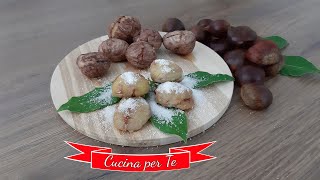 Castagne Bollite come lessarle in modo facile [upl. by Sheffie]