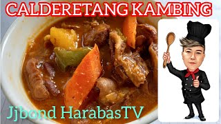 CALDERETANG KAMBING my simple version Jjbond HarabasTV [upl. by Eninnaej]