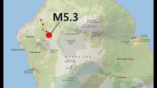 M53 strikes Hawaii near Hualalai Volcano  M40 strikes Utah within an hour as well [upl. by Ishii]