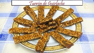 Turrón de guirlache  Receta de Cocina en Familia [upl. by Wayne]