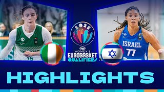 Ireland v Israel  Full Game Highlights  FIBA EuroBasketWomen 2025 Qualifiers [upl. by Annairt]