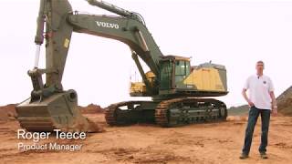 Walkaround video Volvo crawler excavator EC950E [upl. by Adyaj779]