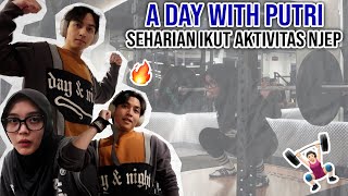 SEHARIAN BARENG NJEP LAGI NGEGYM TIBATIBA CEDERA [upl. by Atisusej775]