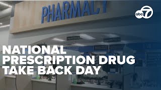 Walmart participating in National Prescription Drug Take Back Day [upl. by Pantheas532]