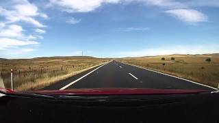 Driving Time Lapse Canberra to Merimbula [upl. by Grogan55]