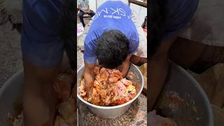 Unhygienic chicken shawarma 🤮 shorts ytshorts viralshorts making make food chicken [upl. by Eseryt888]