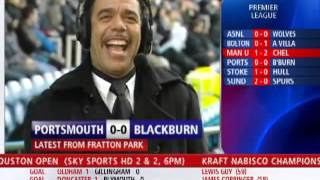 Chris Kamara Misses Red Card on Gillette Soccer Saturday [upl. by Tannie]