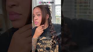 chocolate brown eat everytime wigs wigtutorial sterlyhair hairstyle sterly hairtutorial [upl. by Magna]