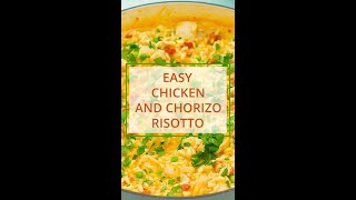 Easy Chicken and Chorizo Risotto Shorts [upl. by Artimid]