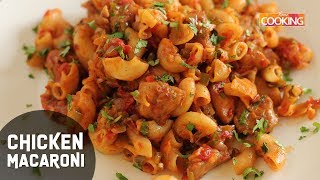 Chicken Macaroni Indian Style  LunchBox Recipe [upl. by Jenness168]