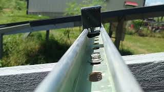 DIY Unistrut Solar Panel Rail Mid and End Clamps [upl. by Ress]