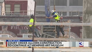 Ruling means Brooks Museum can continue construction downtown [upl. by Yager]