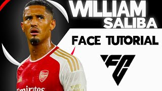 EAFC 25 How To Create WILLIAM SALIBA Face Advanced Sculpt Tutorial [upl. by Idolah257]