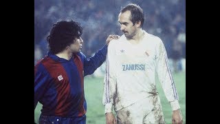 Uli Stielike vs Barcelona All Touches amp Actions [upl. by Nivan78]