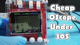 DSO138 mini a New cheap oscilloscope [upl. by Eidnim]