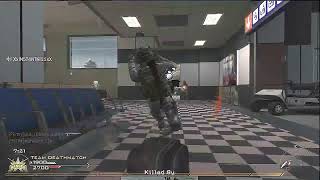 MY SON PLAYS MW2 AT THE TERMINAL [upl. by Suedama]