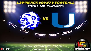 Ellwood City Wolverines vs Union Scotties  WPIAL Football  Week 1  Sept 1 2023 [upl. by Linnell]