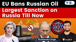 EU leaders agree to ban most Russian crude imports  Impact on EU Russia and India  Oil Price Rise [upl. by Dawn546]