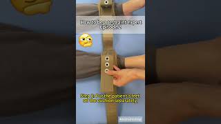 How to be a restraint expertJust know the 3 steps ☝️☝️☝️restraintstrap restraintpatientbandage [upl. by Vaish565]