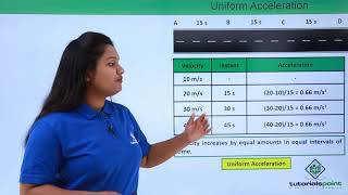 Class 9th – Uniform and Non Uniform Acceleration  Motion  Tutorials Point [upl. by Gee]