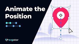 How to Create a Basic Position Animation  SVGator [upl. by Ennahtur]